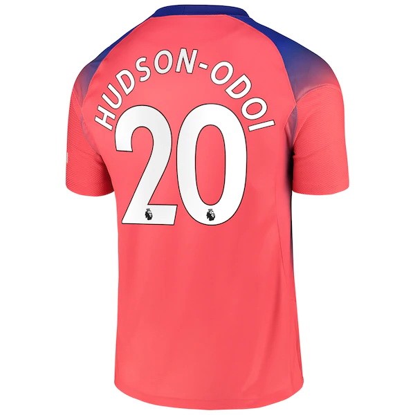 Camiseta Chelsea NO.20 Hudson Odoi 3ª 2020-2021 Naranja